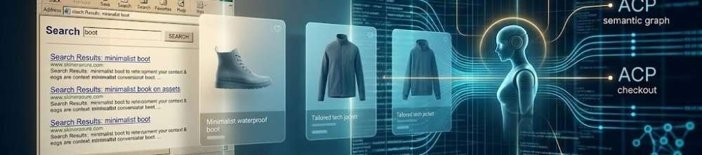 Commercio agentico: il tuo prossimo cliente non guarda solo il tuo sito. Lo legge.